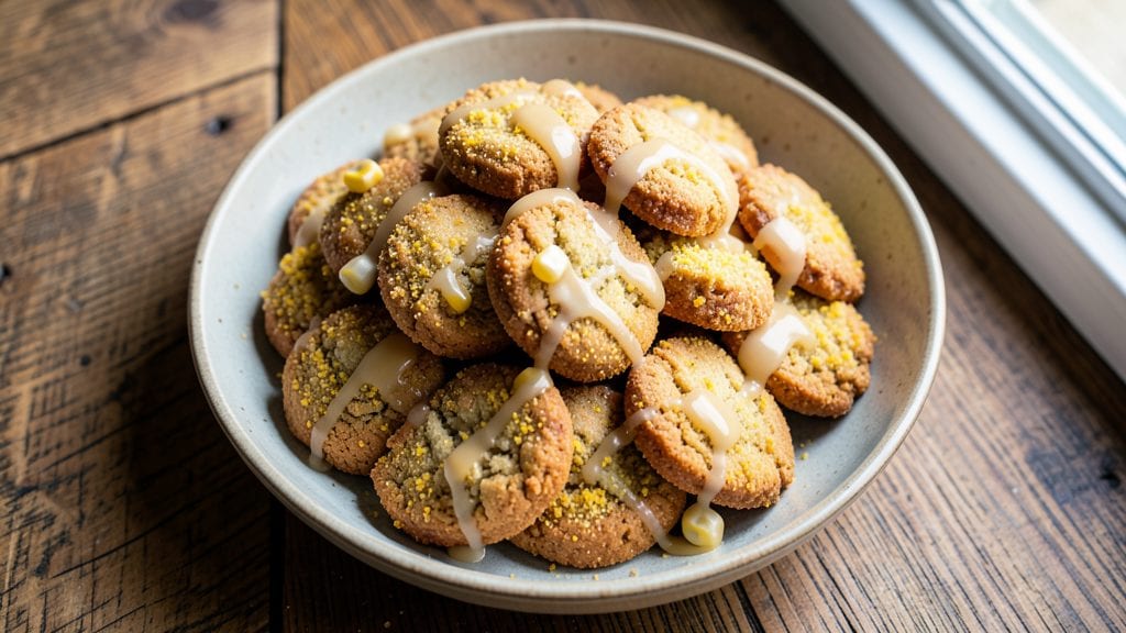 Corn Bread Cookies Recipe: Southern-Style Buttermilk Crunch With Vanilla Swirls