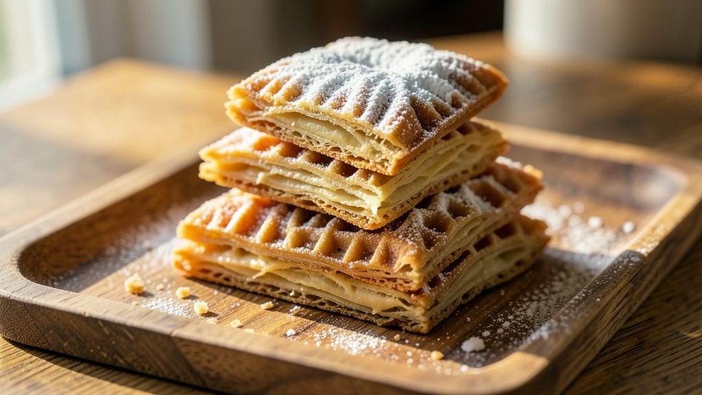 French Palmier Cookies Recipe: Crispy Wafers With Vanilla Buttercream Magic
