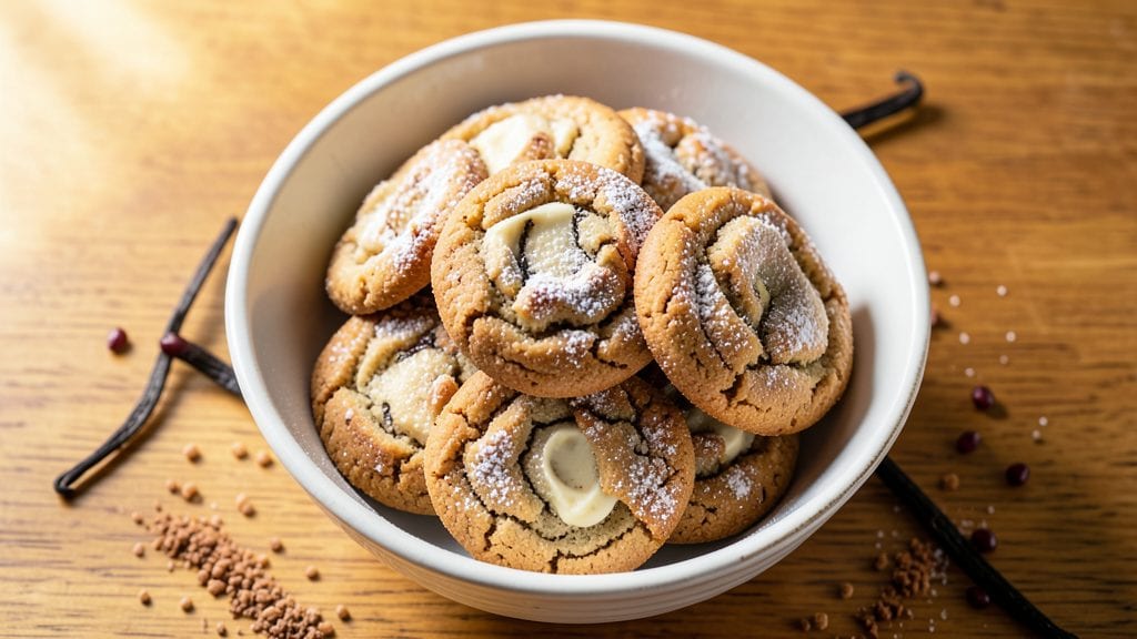 Martha Stewart's Fired Me Cookies Recipe: Pressed Edges and Vanilla Swirls Unfolded