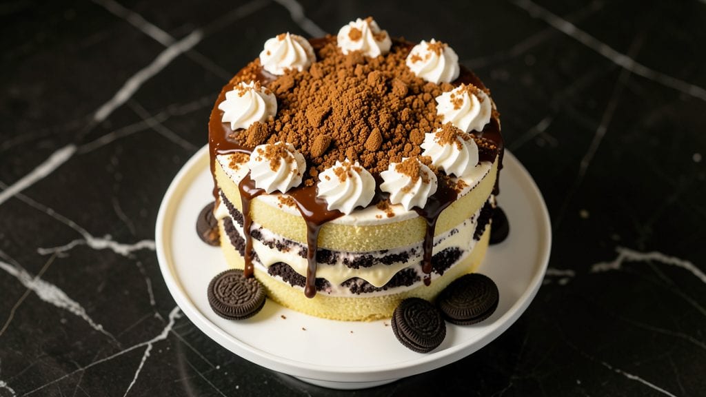 Oreo Cookies and Cream Ice Cream Cake Recipe: Triple-Layered Crunch and Cream Magic